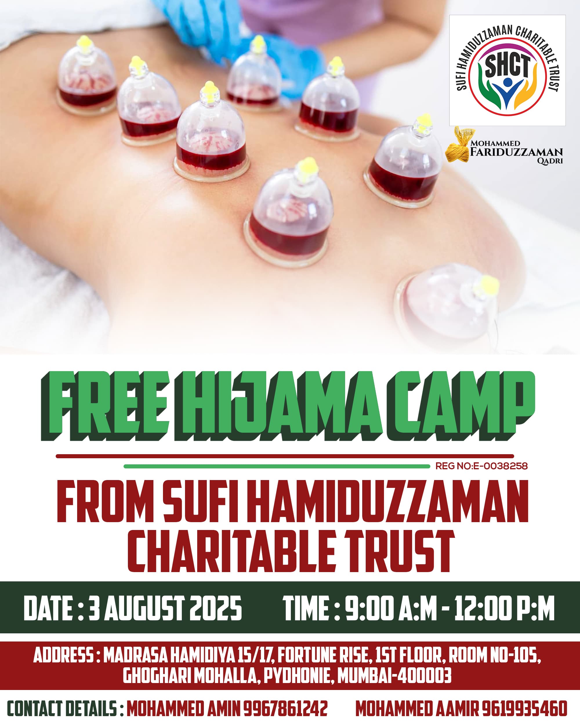 Hijama camp information